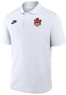 Nike Auburn Tigers Mens White Victory Short Sleeve Polo