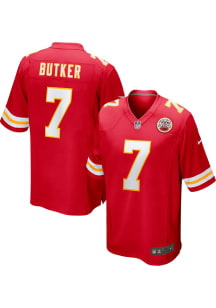 Harrison Butker  Nike Kansas City Chiefs Red Home Game Football Jersey