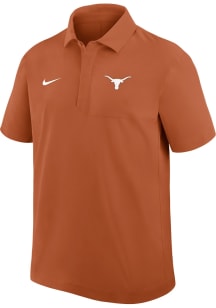 Nike Texas Longhorns Mens Burnt Orange Dri-Fit Short Sleeve Polo