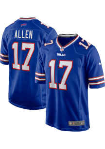 Josh Allen   Buffalo Bills Blue Home Game Football Jersey