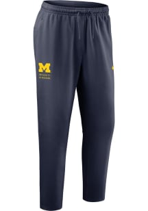Nike Michigan Wolverines Mens Blue Dri-Fit Pants
