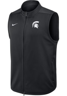 Nike Michigan State Spartans Mens Black Victory Sleeveless Jacket