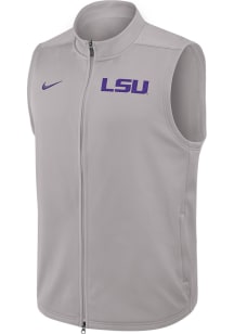 Nike LSU Tigers Mens Grey Victory Sleeveless Jacket