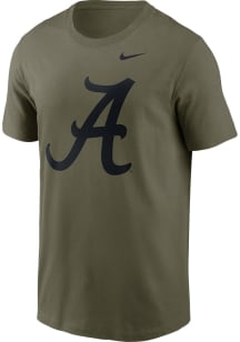 Nike Alabama Crimson Tide Olive Dri-Fit Short Sleeve T Shirt