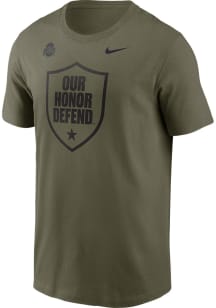 Nike Ohio State Buckeyes Olive Dri-Fit Short Sleeve T Shirt