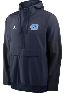 Nike North Carolina Tar Heels Mens Navy Blue Anorak Light Weight Jacket