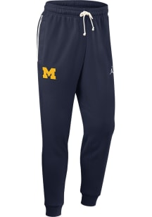 Nike Michigan Wolverines Mens Blue Dri-Fit Pants