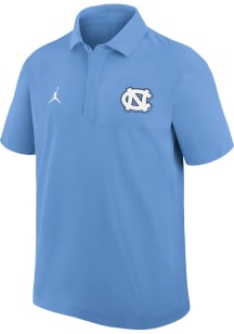 Nike North Carolina Tar Heels Mens Light Blue Dri-Fit Short Sleeve Polo