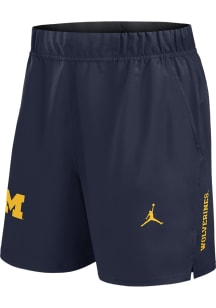 Nike Michigan Wolverines Mens Blue Victory Shorts
