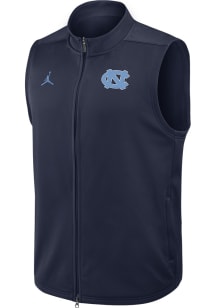 Nike North Carolina Tar Heels Mens Navy Blue Victory Sleeveless Jacket