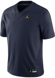 Nike Michigan Wolverines Blue Football Jordan NIL Vapor Football Jersey