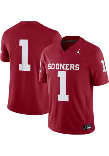 Nike Oklahoma Sooners Cardinal Football Vapor Football Jersey