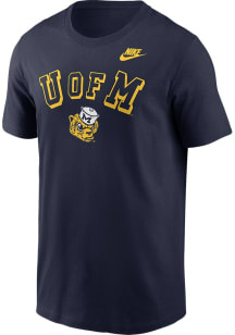 Nike Michigan Wolverines Blue Football Legacy Short Sleeve T Shirt