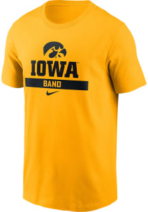 Nike Iowa Hawkeyes Gold Band Short Sleeve T Shirt