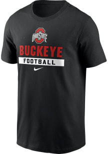 Nike Ohio State Buckeyes Black Legacy Short Sleeve T Shirt