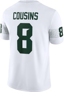 Kirk Cousins  Nike Michigan State Spartans White Football Kirk Cousins Vapor Football Jersey