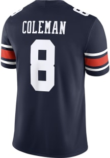 Cam Coleman  Nike Auburn Tigers Navy Blue Football Cam Coleman Vapor Football Jersey