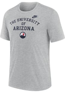 Nike Arizona Wildcats Grey Triblend Short Sleeve Fashion T Shirt