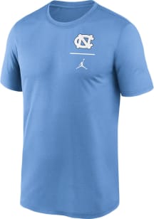 Nike North Carolina Tar Heels Blue Legend Short Sleeve T Shirt