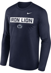 Nike Penn State Nittany Lions Navy Blue Legend Two Hit Long Sleeve T-Shirt