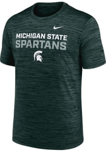 Nike Michigan State Spartans Green Velocity Short Sleeve T Shirt
