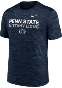 Nike Penn State Nittany Lions Navy Blue Velocity Short Sleeve T Shirt