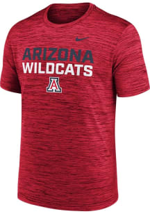 Nike Arizona Wildcats Red Velocity Short Sleeve T Shirt