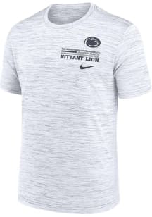 Nike Penn State Nittany Lions White Velocity Short Sleeve T Shirt