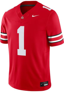 Nike Ohio State Buckeyes Red Football Vapor Football Jersey