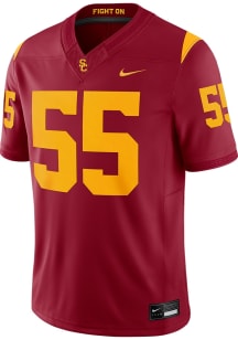 Nike USC Trojans Cardinal Football Vapor Football Jersey