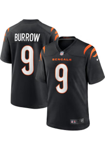 Joe Burrow  Nike Cincinnati Bengals Black Home Game Football Jersey