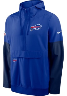 Nike Buffalo Bills Mens Blue Sideline Anorak Pullover Jackets