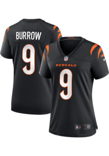 Joe Burrow  Nike Cincinnati Bengals Womens Black Home Game Football Jersey