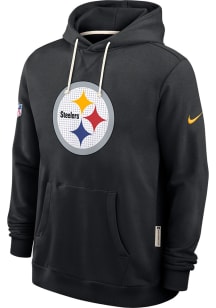 Nike Pittsburgh Steelers Mens Black Sideline Long Sleeve Hoodie