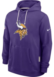 Nike Minnesota Vikings Mens Purple Sideline Long Sleeve Hoodie