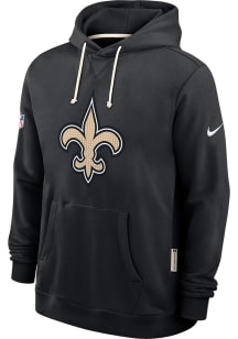 Nike New Orleans Saints Mens Black Sideline Long Sleeve Hoodie