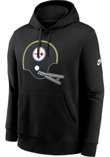 Nike Pittsburgh Steelers Mens Black Club Long Sleeve Hoodie