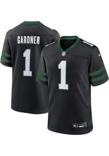 Ahmad Gardner  Nike New York Jets Black Alt Game Football Jersey