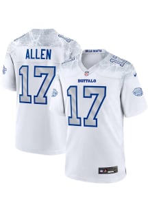 Josh Allen  Nike Buffalo Bills White Alt Game Football Jersey