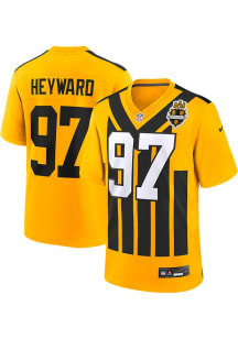 Cameron Heyward  Nike Pittsburgh Steelers Gold Alt Game Football Jersey