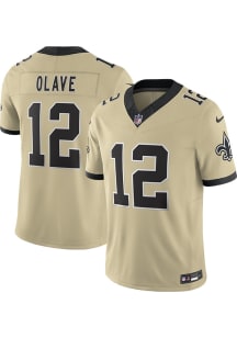 Chris Olave Nike New Orleans Saints Mens Gold Alt Limited Football Jersey
