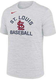 Nike St Louis Cardinals White Team City Velocity Short Sleeve T Shirt