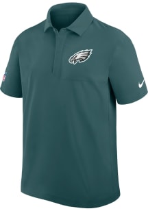 Nike Philadelphia Eagles Mens Teal Sideline Short Sleeve Polo