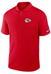 Nike Kansas City Chiefs Mens Red Victory Short Sleeve Polo