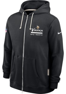 Nike Minnesota Vikings Mens Black Sideline Long Sleeve Full Zip Jacket