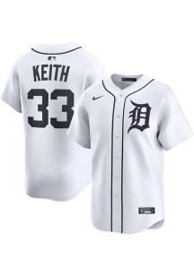 Colt Keith Nike Detroit Tigers Mens White Home Limited Baseball Jersey