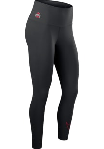 Nike Ohio State Buckeyes Womens Black 7/8 Pants