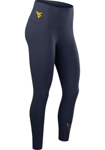 Nike West Virginia Mountaineers Womens Navy Blue 7/8 Pants