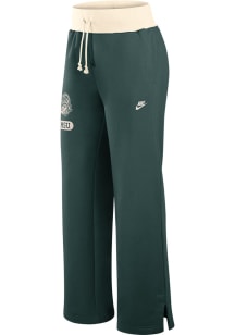 Nike Michigan State Spartans Womens Phoenix Green Sweatpants
