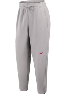 Nike Ohio State Buckeyes Womens Prima 7/8 Grey Sweatpants